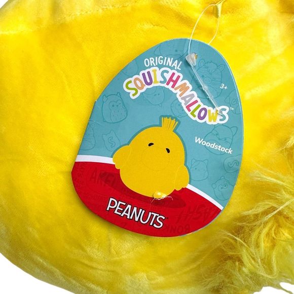 Original Squishmallows x PEANUTS Woodstock - Picture 3 of 4